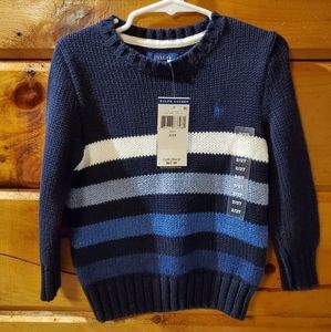 Blue Striped Ralph Lauren Sweater
